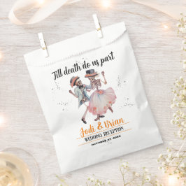 Bolsa De Papel Hasta que la muerte nos divida como Boda de Hallow