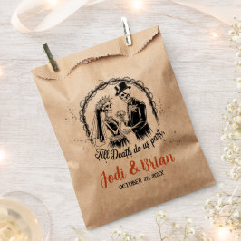 Bolsa De Papel Hasta que la muerte nos divida como Boda de Hallow