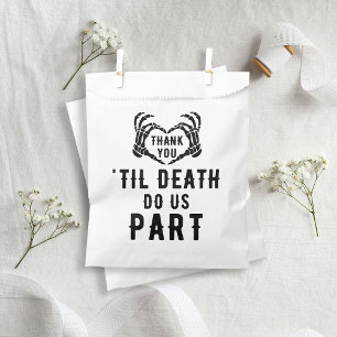 Bolsa De Papel Hasta Que La Muerte Nos Haga Boda Parcial Gracias 