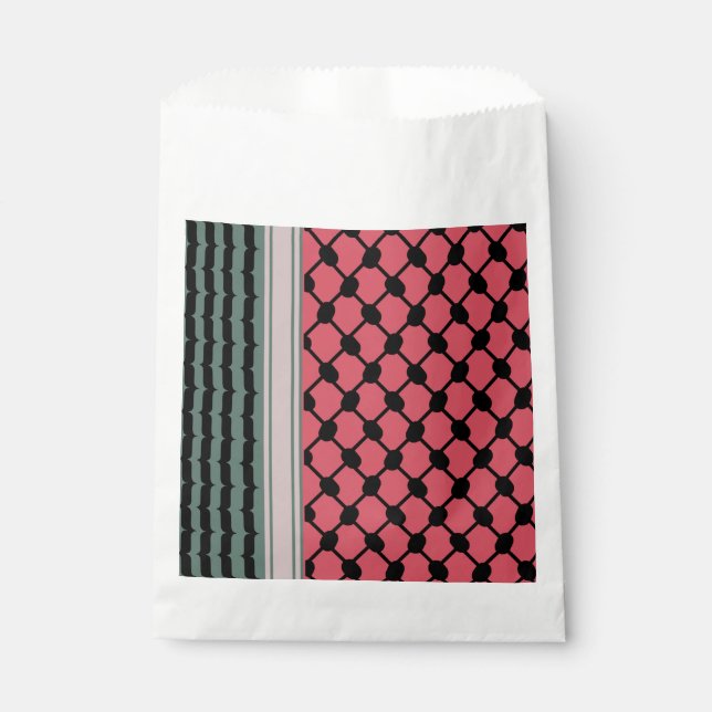 Bolsa De Papel Hatta Keffiyeh Kufiya Folk (Anverso)