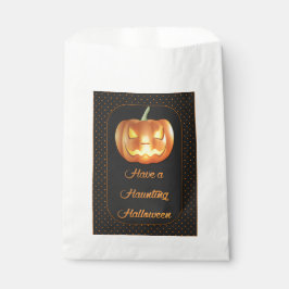 Bolsa De Papel Haunting Halloween Jack-o-lantern
