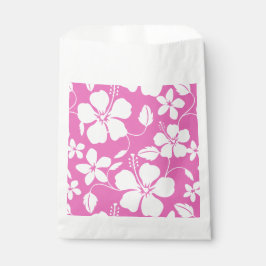 BOLSA DE PAPEL HAWAIIAN HULA (HIBISCUS) PINK