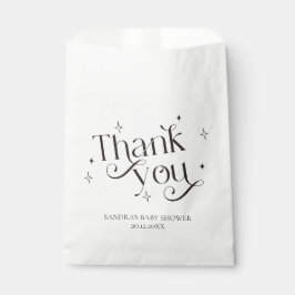 Bolsa De Papel Heaven Sent Baby Shower Gracias