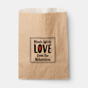 Bolsa De Papel Hecho con Amor