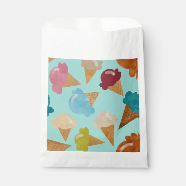 Bolsa De Papel Helados de crema para días (Anverso)