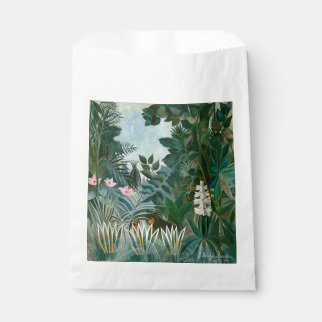 Bolsa De Papel Henri Rousseau - La jungla ecuatorial (Anverso)