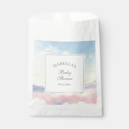 Bolsa De Papel Hermoso cielo y nubes Nueve Baby Shower