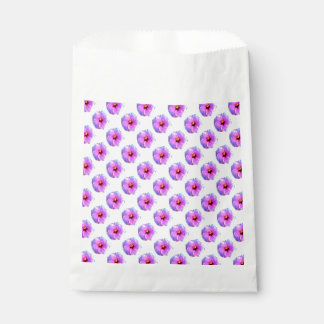 Bolsa De Papel Hermoso, modelo, rosa, florezca el bolso blanco