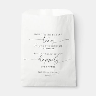 Bolsa De Papel Hermoso paquete de té Boda personalizado de Boho