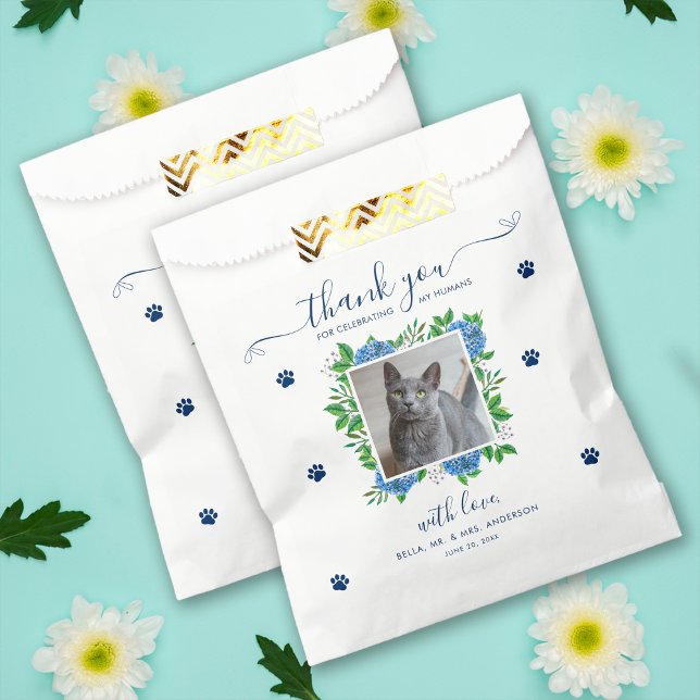 Bolsa De Papel Hidrangea 1 Mascota Personalizado de fotografía Bo (Subido por el creador)