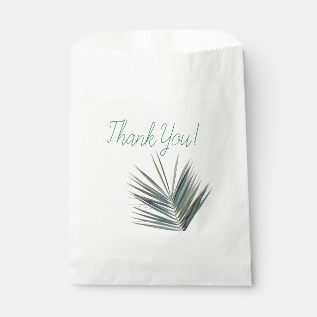 Bolsa De Papel Hoja verde pálido (Anverso)