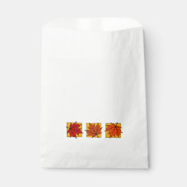 Bolsa De Papel Hojas otoñales