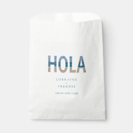 Bolsa De Papel Hola Mexico Beach Tropical Destination Wedding