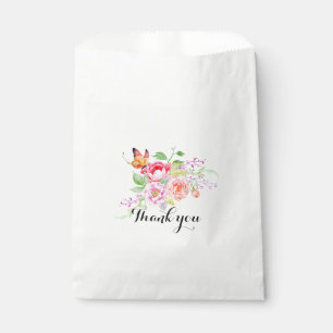 Bolsa De Papel holiES - Flores de primavera acuarela Bouquet 2