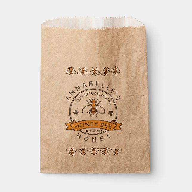 Bolsa De Papel Honey Jar Bag Personaliza (Anverso)