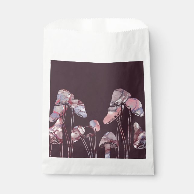 Bolsa De Papel Hongos de tinta morada (Anverso)