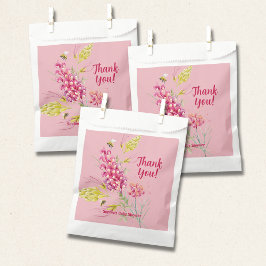 Bolsa De Papel Hot Pink And Bumble Bee A Sweet Little Bee