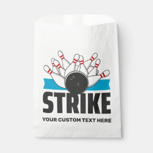 Bolsa De Papel Huelga de bolos de personalizado