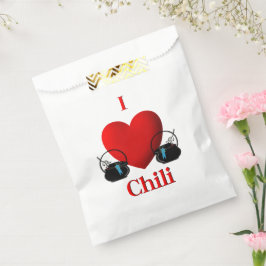 Bolsa De Papel I Heart Chili