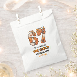 Bolsa De Papel I Was 6 Now I’m 7 Basketball – 7th Birthday Party