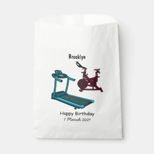 Bolsa De Papel Ilustracion de personalizado de bicicletas de hila