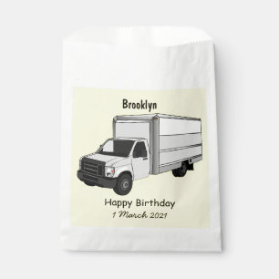 Bolsa De Papel Ilustracion de personalizado de camiones de cajas