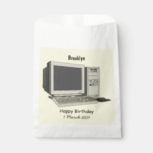 Bolsa De Papel Ilustracion de personalizado de equipos