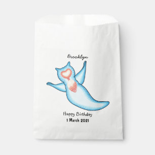 Bolsa De Papel Ilustracion personalizado de ángel de mar