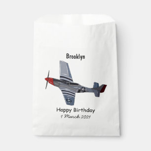 Bolsa De Papel Ilustracion personalizado de bombarderos