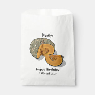 Bolsa De Papel Ilustracion personalizado de calabaza