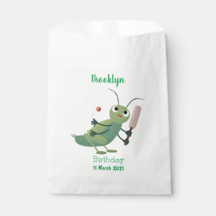 Bolsa De Papel Ilustracion personalizado de insectos de cricket v
