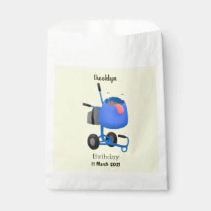 Bolsa De Papel Ilustracion personalizado de mezclador de cemento