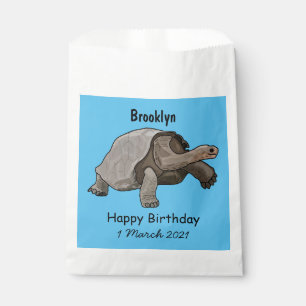 Bolsa De Papel Ilustracion personalizado de tortugas de Galápagos