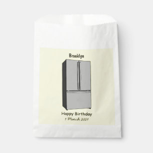 Bolsa De Papel Ilustracion personalizado frigorífico de puerta fr