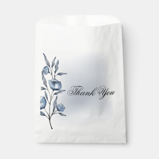 Bolsa De Papel Indigo Romance Wedding Favor Bags