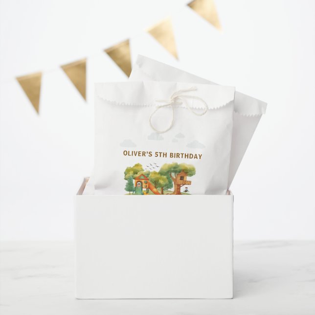 Bolsa De Papel Indoor playground birthday party (Fiesta)