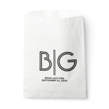 Iniciales Grandes Negras y Blancas