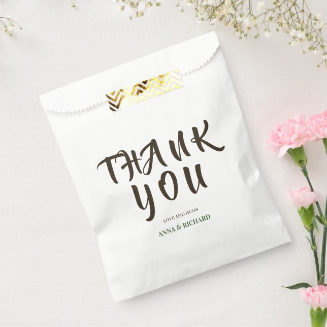 Bolsa De Papel Invitación de Boda Tropical Romántica (Sellado)