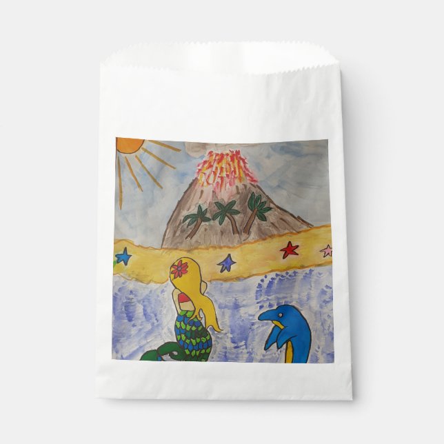 Bolsa De Papel Isla Mermaid (Anverso)