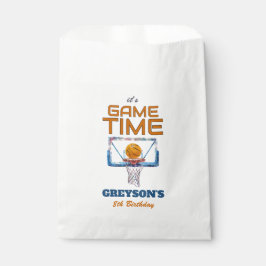 Bolsa De Papel It's Game Time Any Age Birthday