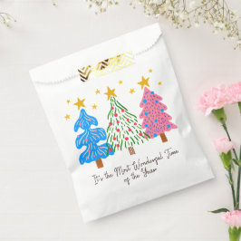 Bolsa De Papel It's The Most Wonderful Time Christmas 