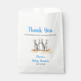 Bolsa De Papel It's Twin Boys Baby Shower Favour Bags