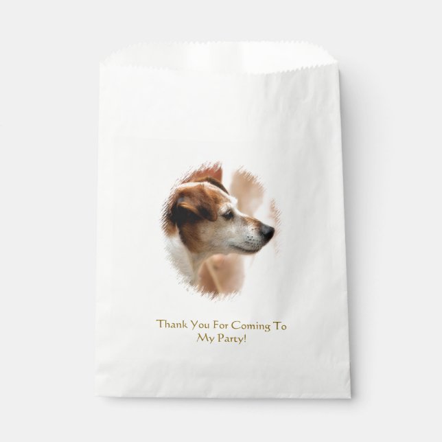 BOLSA DE PAPEL JACK RUSSELL TERRIER DOG (Anverso)