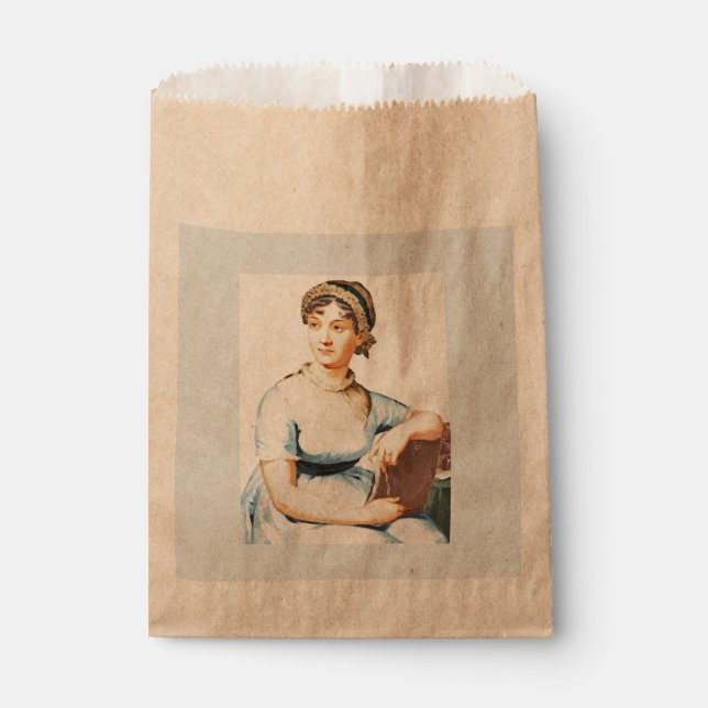 Bolsa De Papel Jane Austen Theme Tea Fiesta (Anverso)