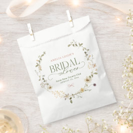 Bolsa De Papel Jardín de Cuento de Hadas Caprichoso y Lazos para 