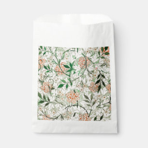Bolsa De Papel Jardín de Jazmín Flor Clásica de William Morris