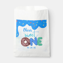 Bolsa De Papel JÓVENES Dulce Un Escarcha Rosa Primer Cumpleaños