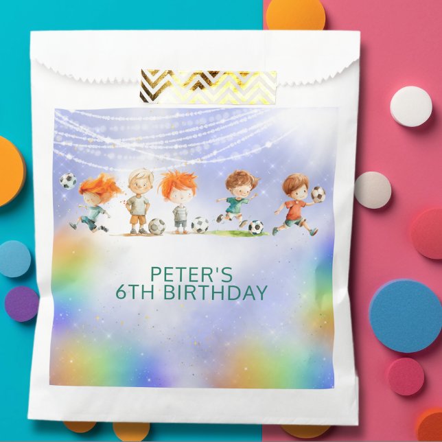 Bolsa De Papel Juego de cumpleaños del fútbol mágico (Subido por el creador)