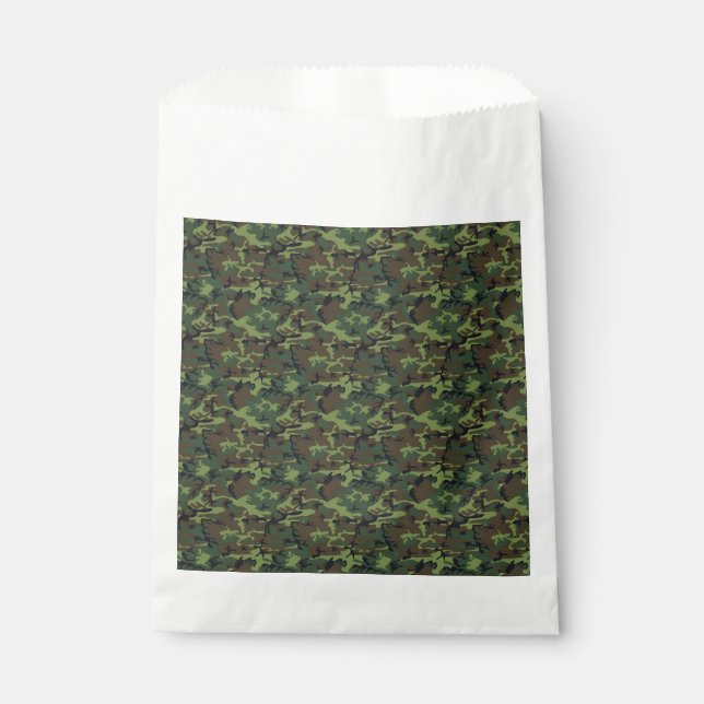 Bolsa De Papel Jungle Camo (Anverso)