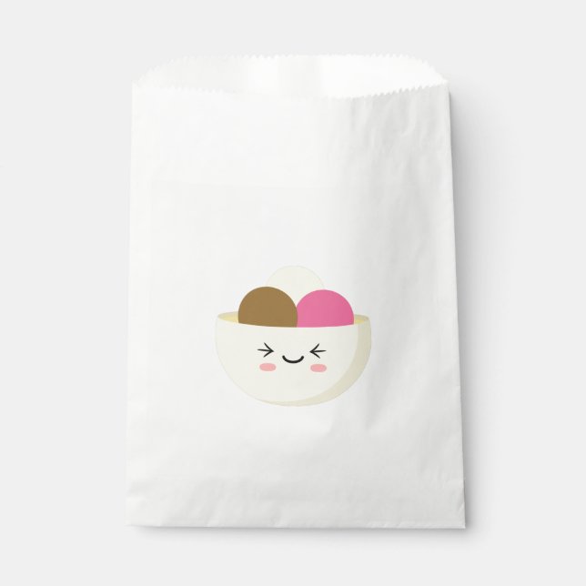Bolsa De Papel Kawaii Ice Cream (Anverso)